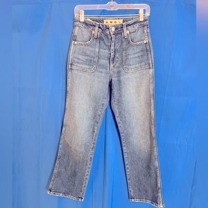 AMO Denim Abigail Jeans, ankle length flare